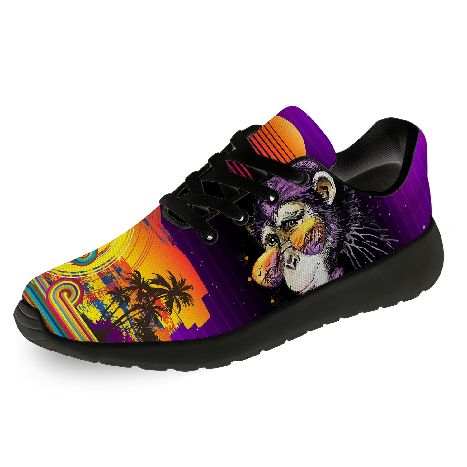 Ciadoon Monkey Shoes for Men & Women - Lightweight Running Sneakers, Comfortable Athletic Walking & Jogging Shoes - Perfect for Gym, Tennis & Casual Wear