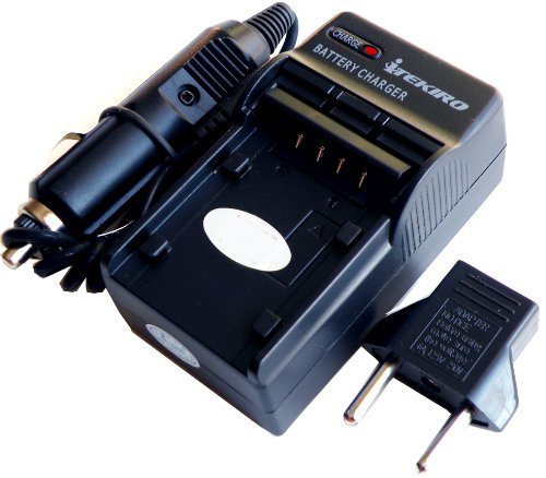 JVC BN-VF808 BN-VF815 BN-VF823 AA-VF8 Battery Charger Kit - Replacement Power Pack for JVC GR-DA30, GR-D750U, GR-D850U, GZ-HD10, GZ-HD30, GZ-MG155, GZ-MG330, GZ-MG555, GZ-MG670 & More Digital Camcorders - Perfect for Travel, Vlogging, and Professional Video Recording