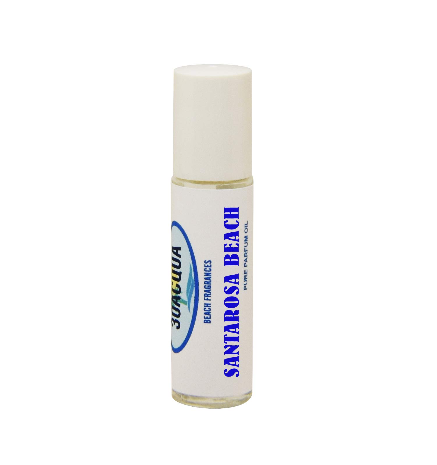 Santa Rosa Beach Fragrance Oil - Tropical Fruity Floral Perfume with Sweet Scent Notes, 10ml Roll On Essential Oil for Aromatherapy, Home & Office Diffuser, Gift Giving