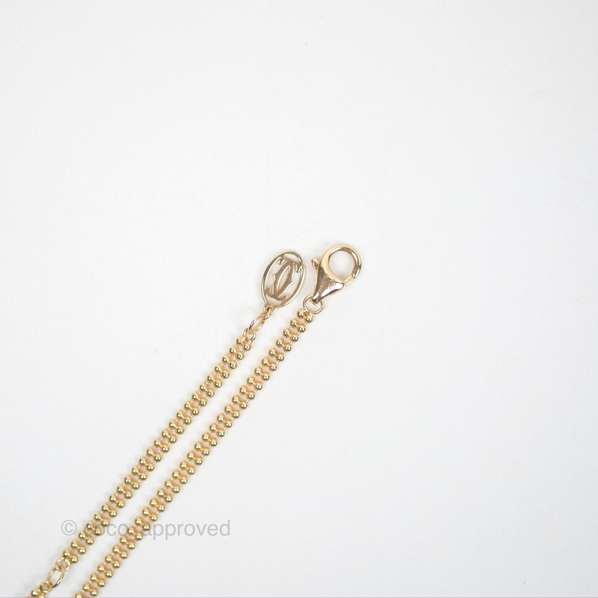 Cartier Trinity Necklace with Diamonds in White Gold, Yellow Gold & Rose Gold - Elegant Jewelry for Weddings, Anniversaries & Special Occasions
