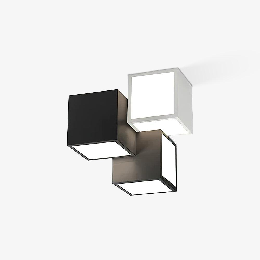 Modern Geometric Ceiling Light Fixture - 3D Hexagon LED Pendant Lamp for Living Room, Bedroom & Dining Room | Stylish Home Decor Lighting for Indoor Spaces