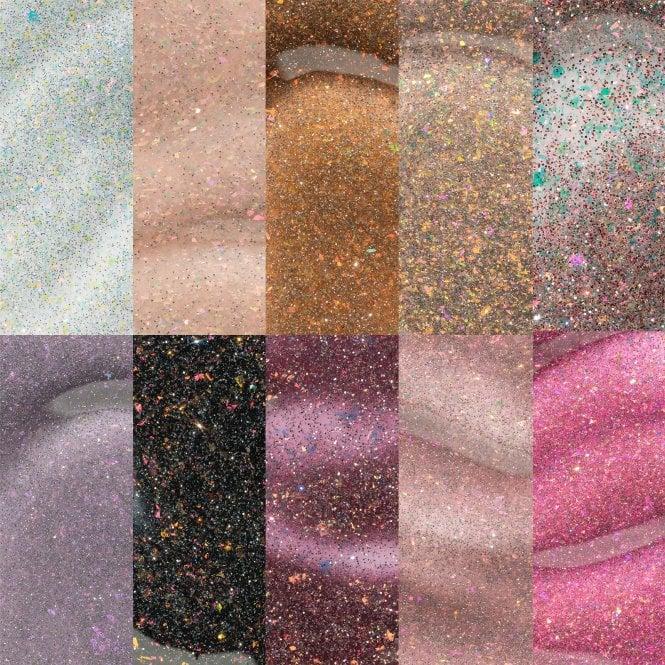 Apres Flash Glitter Gel Color Collection - Long-Lasting Nail Polish for Gel Manicures, Perfect for Parties & Special Occasions