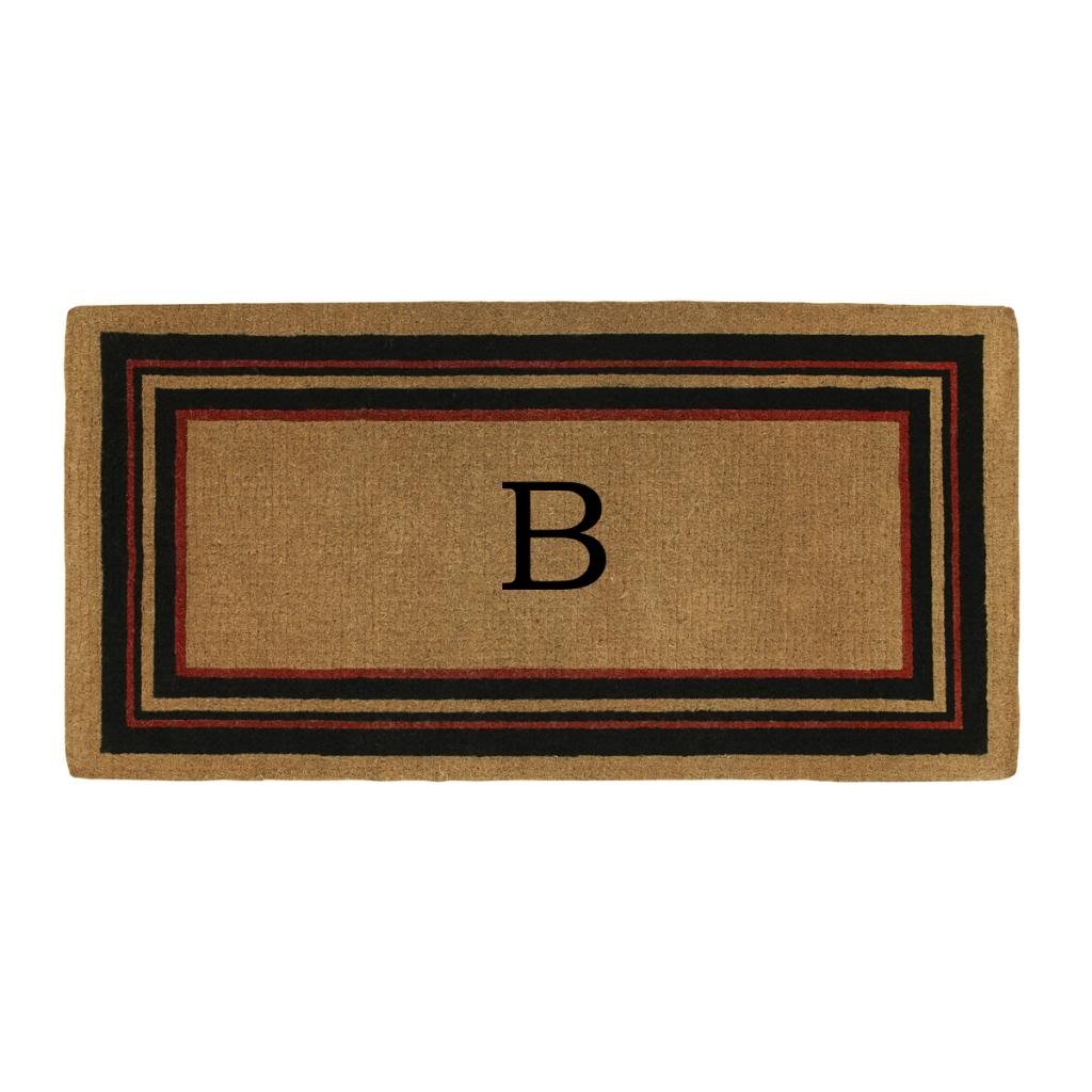 Callowaymills Esquire Extra-Thick Monogrammed Doormat 36