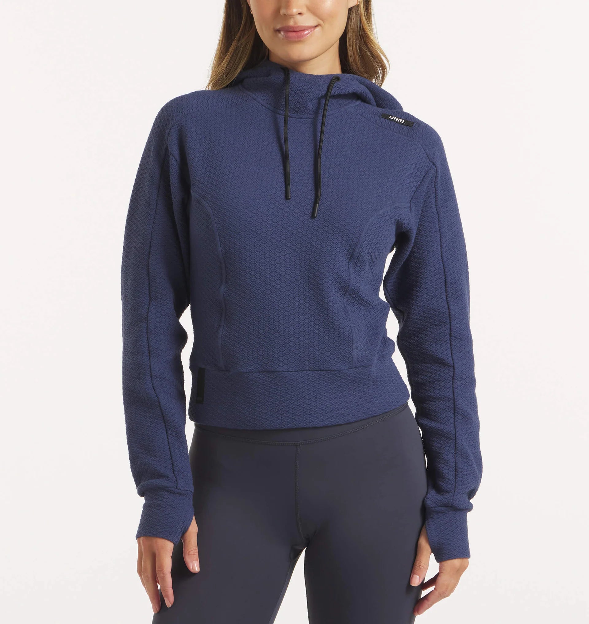 Women's Ascend Hoodie - Soft Fleece Pullover with Kangaroo Pocket (Harbor Blue) | Cozy Casual Wear for Outdoor Activities, Gym & Lounge