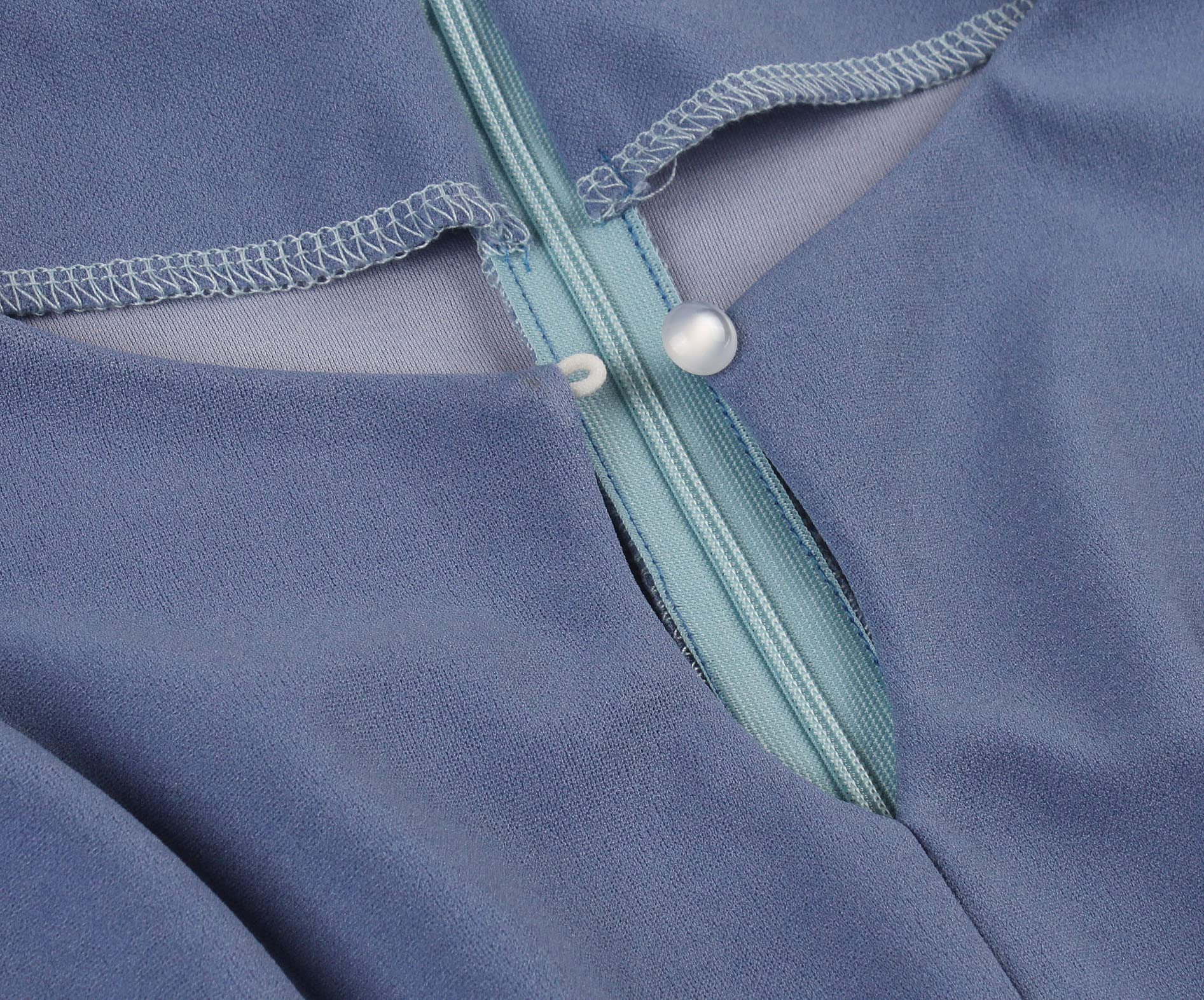 Vintage 1940s Work Dress with Bubble Sleeves & Keyhole - Office & Party Wear
