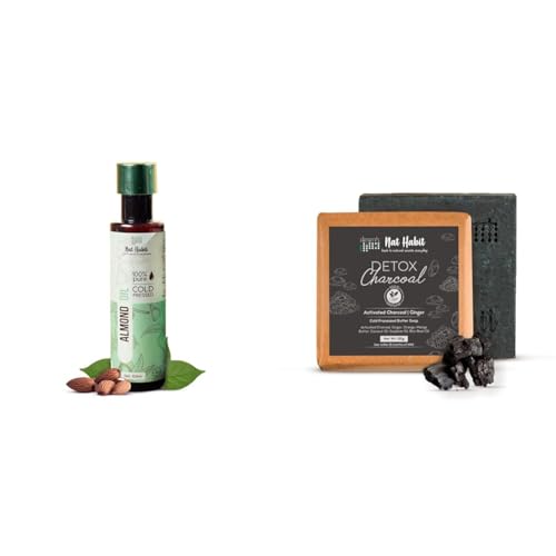 Almond Oil + Charcoal Butter Bath soap
