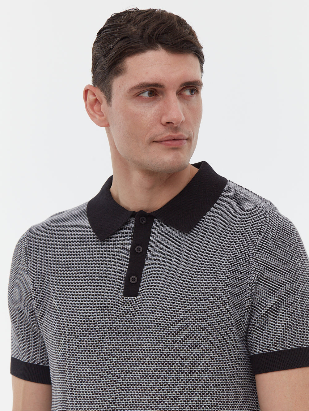 Premium Totti Knit Polo Shirt for Men - Breathable Cotton Casual Button Down Shirt - Perfect for Golf, Office & Summer Outfits