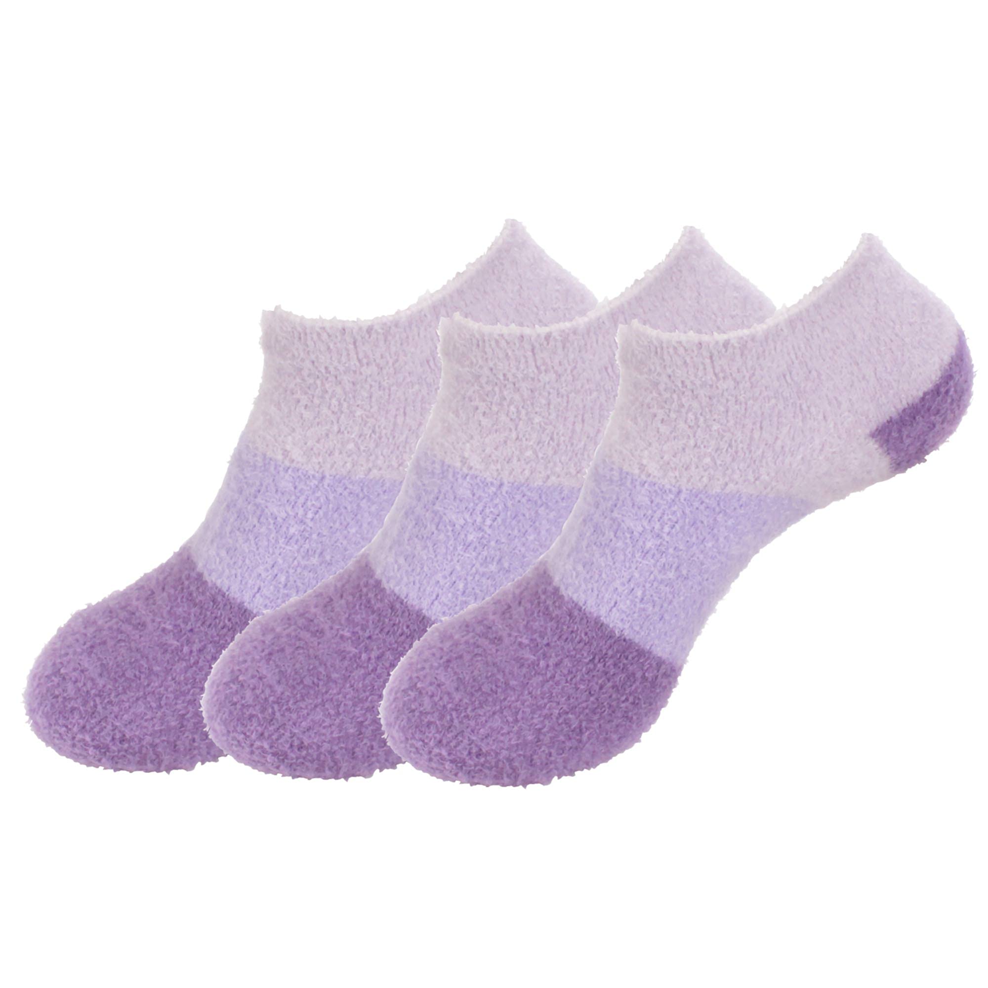 BambooMN Women's Super Soft Aloe Infused Fuzzy Nylon Socks - Cozy Warm Winter Socks for Home, Office & Outdoor Activities
