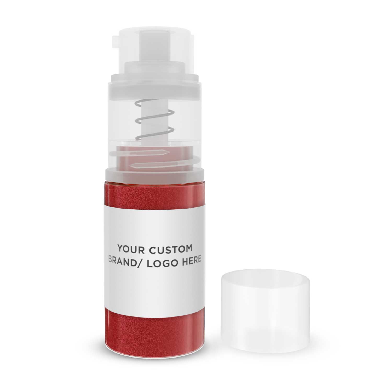 Premium Classic Red Tinker Dust® Glitter - 4g with Spray Pump for DIY Crafts, Cosmetics & Nail Art | Private Label Glitter for Professional Makeup Artists & Crafters