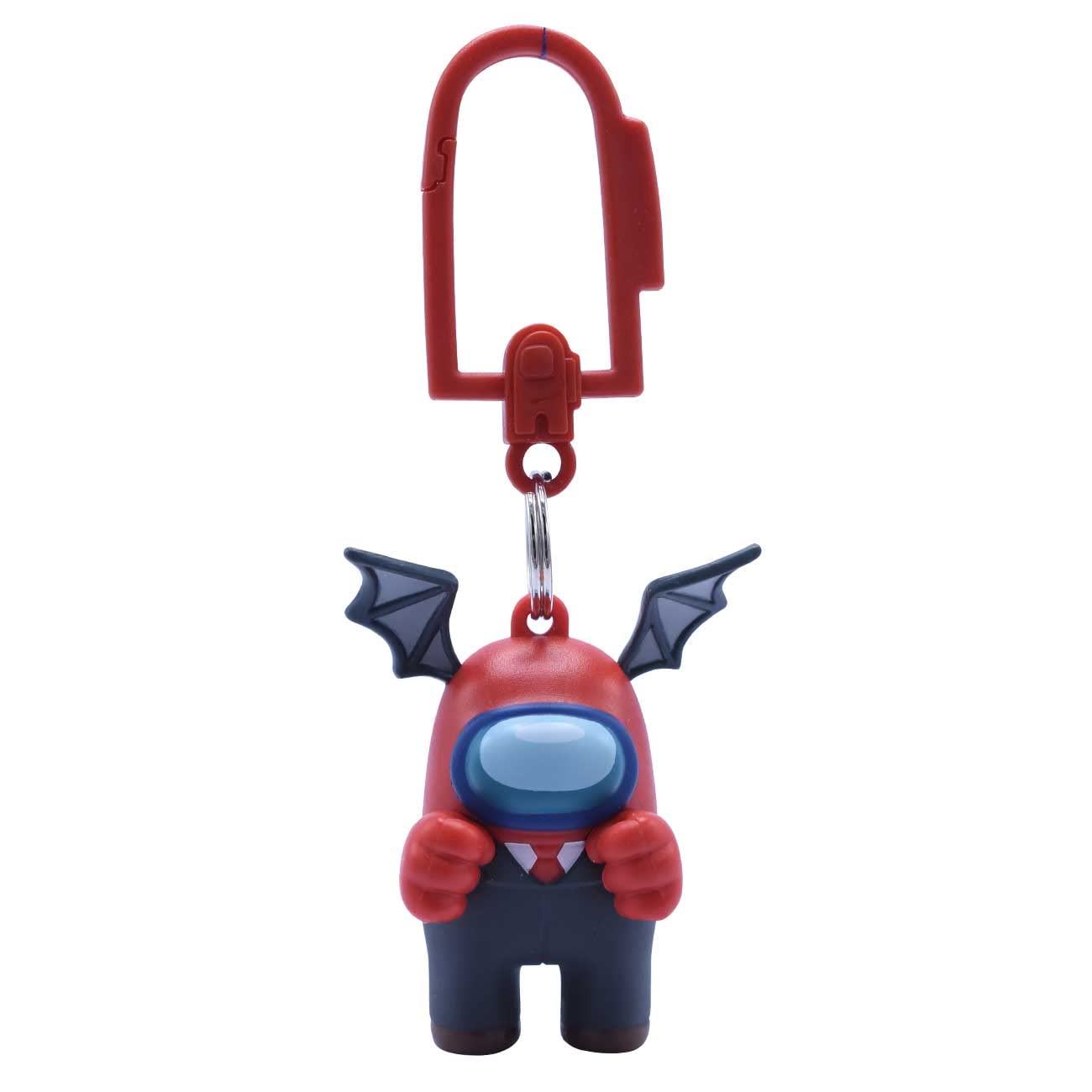 Just Toys LLC Among Us Backpack Hangers - Series 2 | Fun Character Hooks for School Bags, Lockers & Dorm Rooms | Official Among Us Merchandise