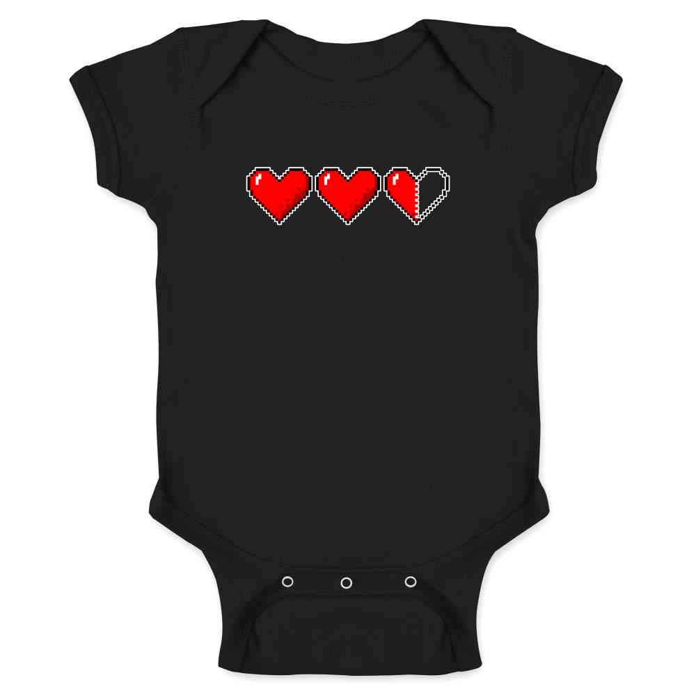 Retro 80s Pixel Art Gaming Bodysuit for Baby Boys & Girls - Perfect for Playtime & Photo Shoots