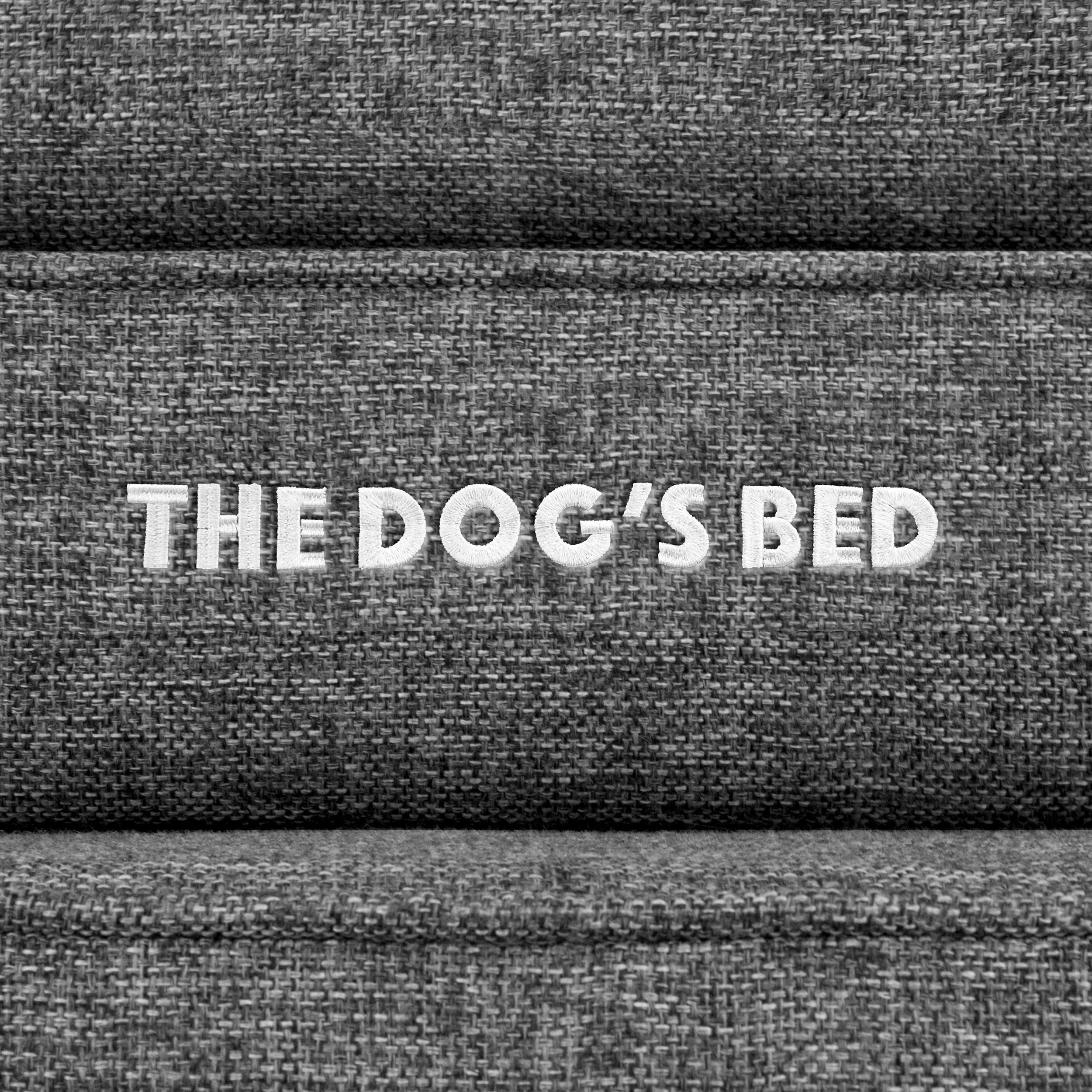 Washable Dog Bed Cover Replacement Only - Poly-Linen Fabric, XXXL 64”x44”x6” Grey - Perfect for Pet Sofas, Crates & Cozy Corners