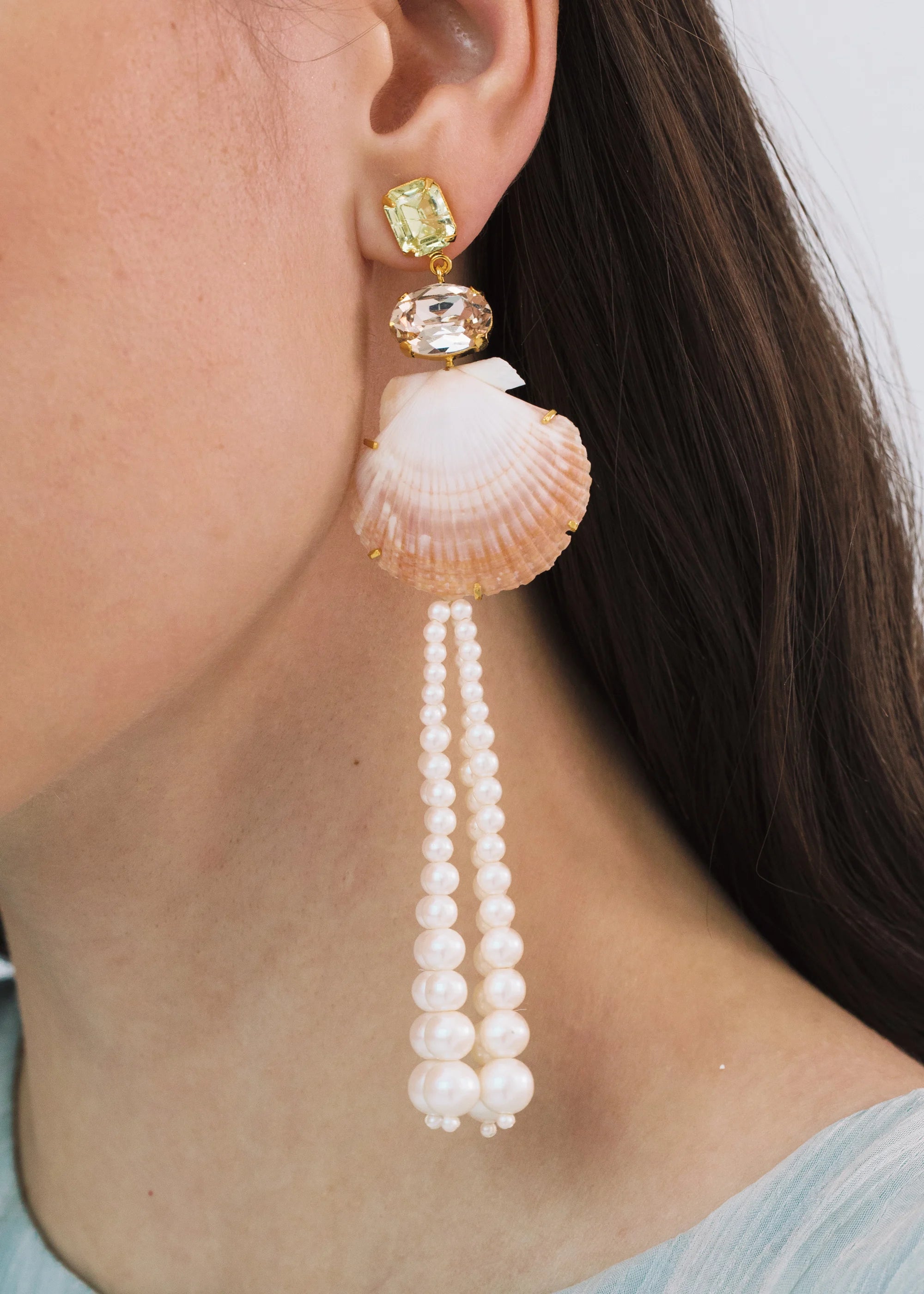 Sanibel Earrings for Women - Dainty Gold Hoop Earrings with Cubic Zirconia, Minimalist Elegant Jewelry Gift for Her | Perfect for Everyday Wear, Parties & Special Occasions