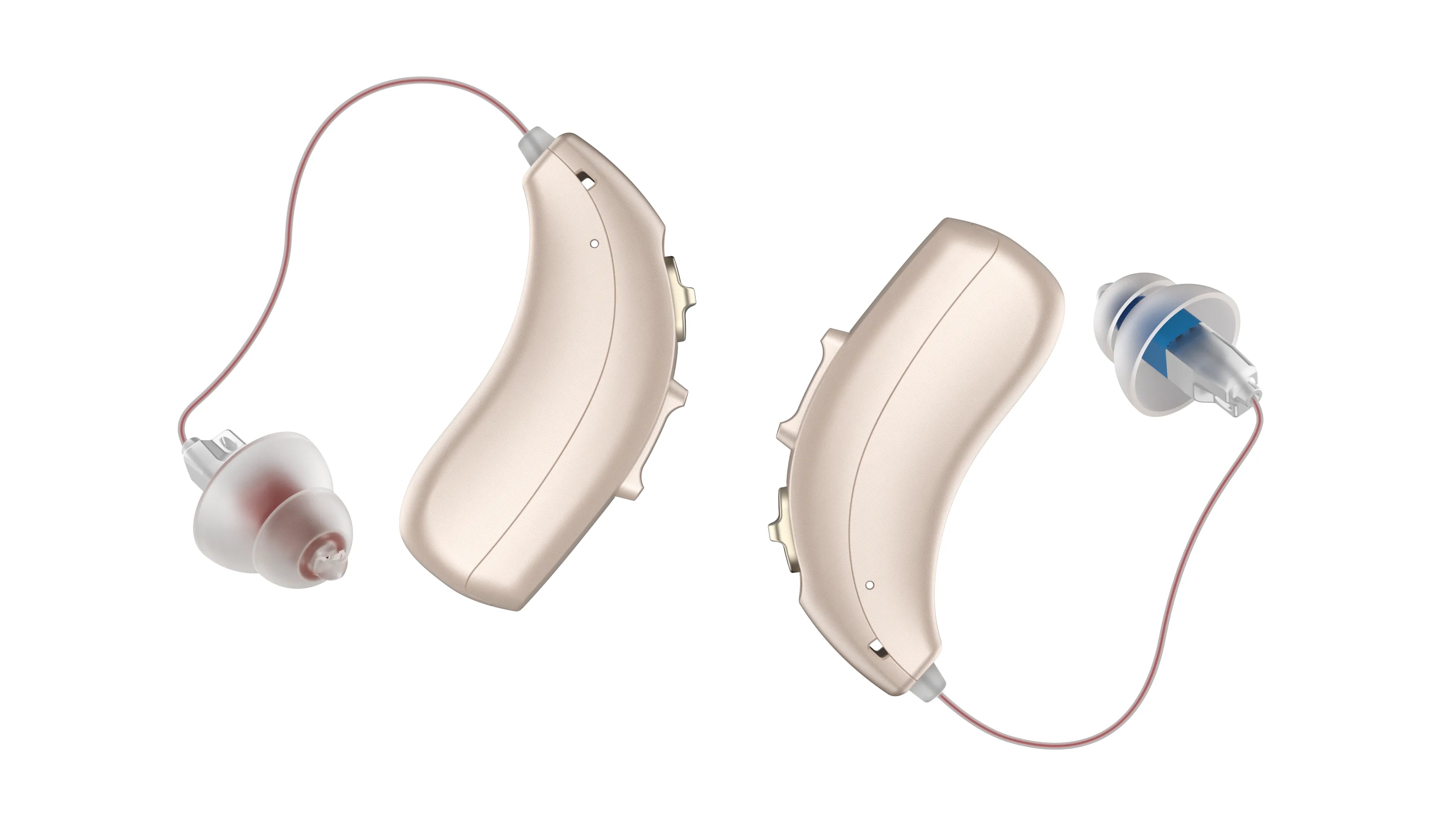 Linner Mercury Mini RIC OTC Hearing Aids for Seniors - Rechargeable Digital Sound Amplifier with Noise Reduction - Perfect for TV Watching, Conversations & Outdoor Activities