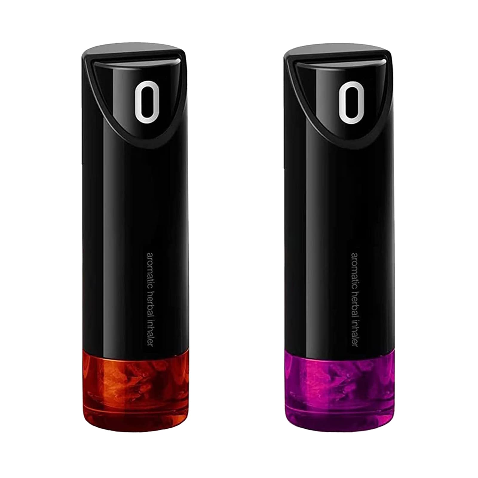 2/4 Pcs Slimming & Detox Aromatherapy Nasal Stick - OdorFit Essential Oil Breathe Stick for Stress Relief & Better Sleep (Lemon + Grape) - Perfect for Yoga, Meditation & Travel
