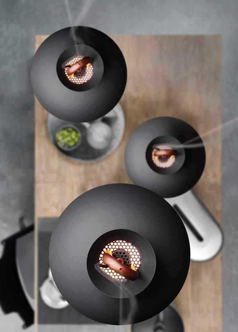 Modern Coil Ceiling Pendant Light Fixture - Adjustable Hanging Chandelier for Dining Room, Kitchen Island, Bedroom & Living Room Decor