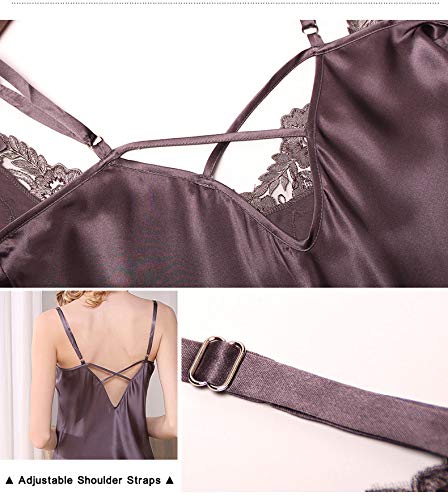 Luxury Women's Silk Pajama Set - 100% Pure Silk Robe & Lace Skirt Sleepwear (3 Colors) | Elegant Nightwear for Relaxation, Bridal Shower & Spa Days
