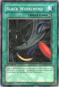 Yu-Gi-Oh! Black Whirlwind (RGBT-EN051) - Raging Battle Unlimited Edition Common Trading Card - Collectible Game Card for Duels & Deck Building