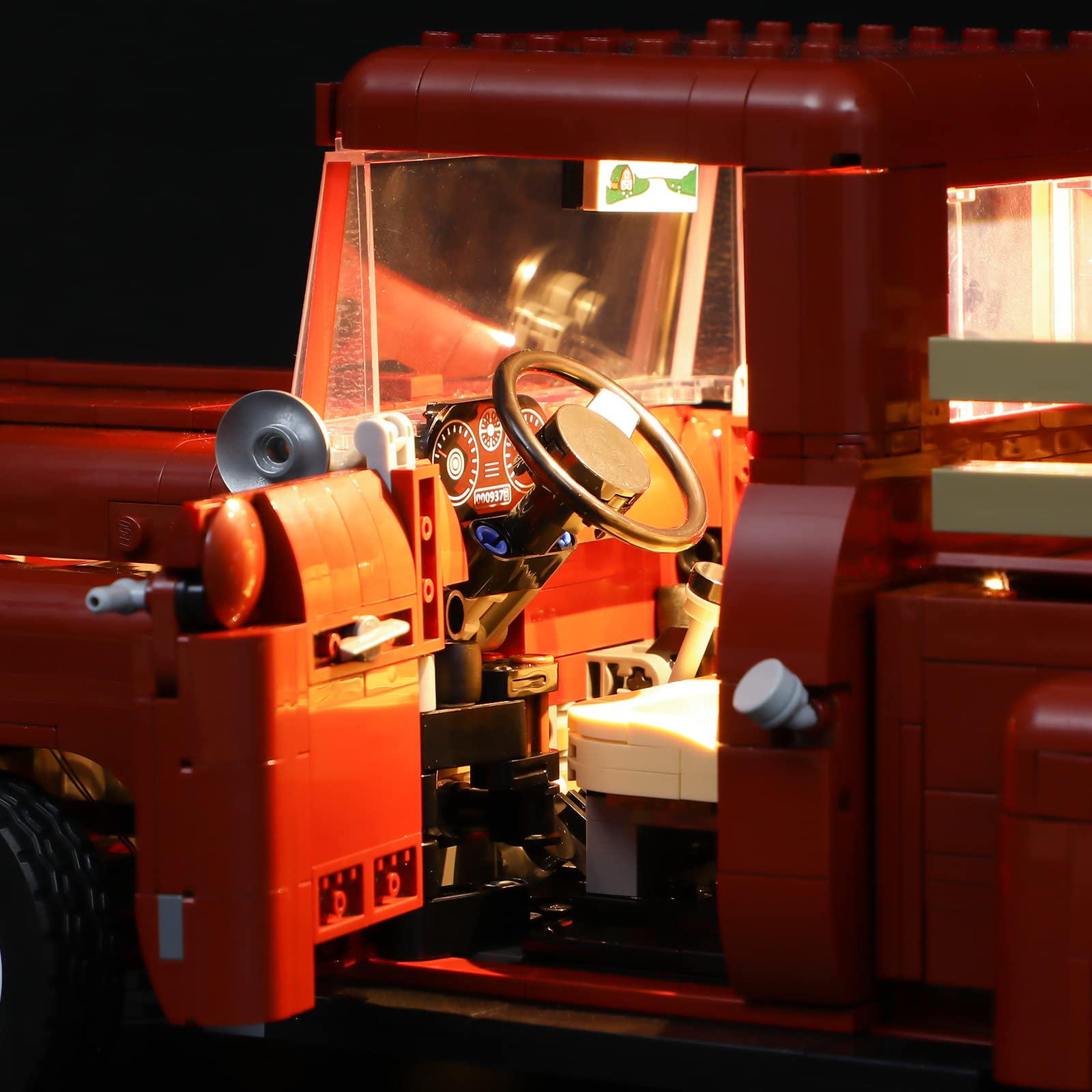 LIGHTAILING LED Light Kit for LEGO 10290 Pickup Truck Building Blocks Model - Compatible with LEGO Creator Expert Set (Not Included) - Perfect for Display, Night Light & Model Enhancement