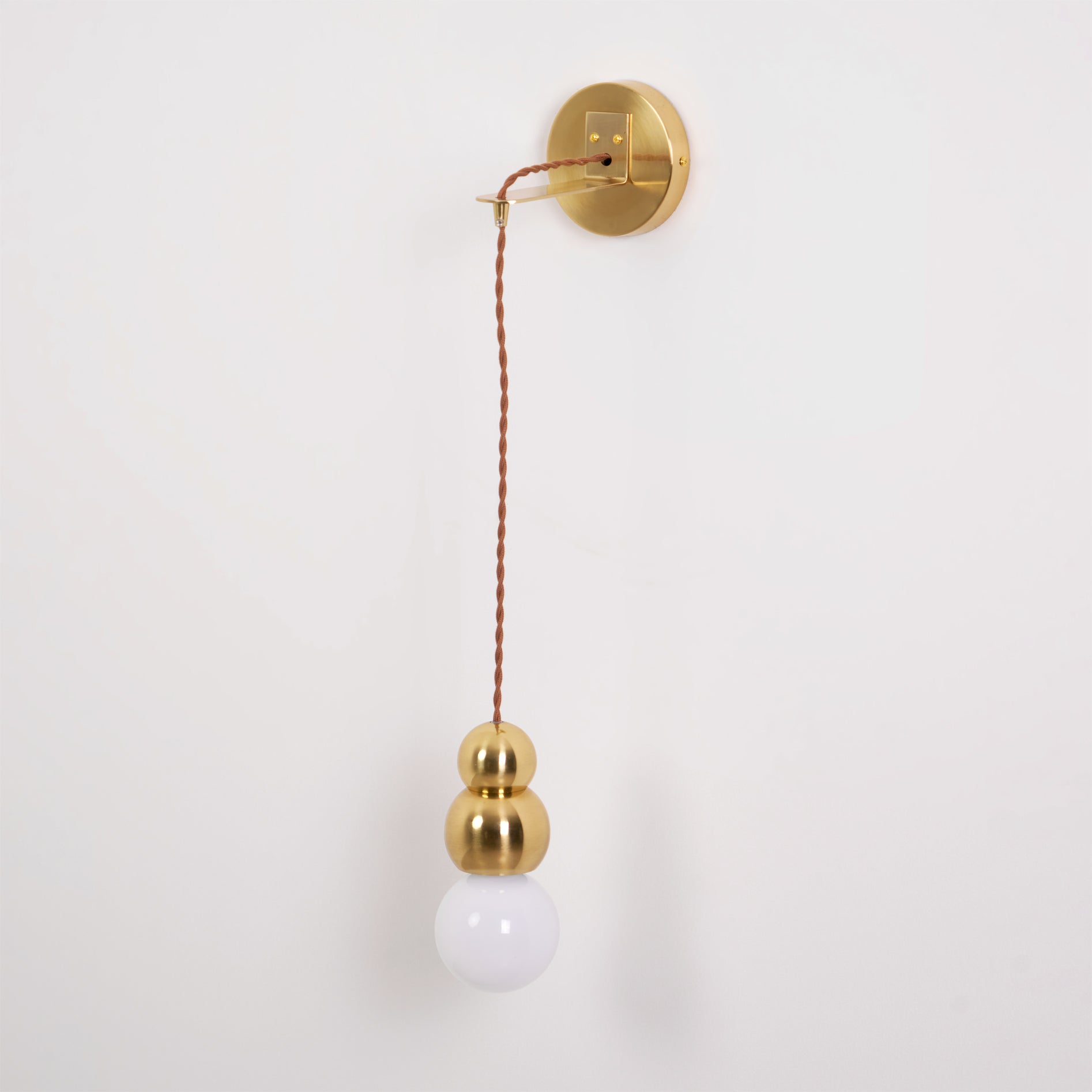 Modern LED Ball Light Wall Lamp - Dimmable Indoor/Outdoor Lighting Fixture for Bedroom, Living Room, Garden & Patio Decor
