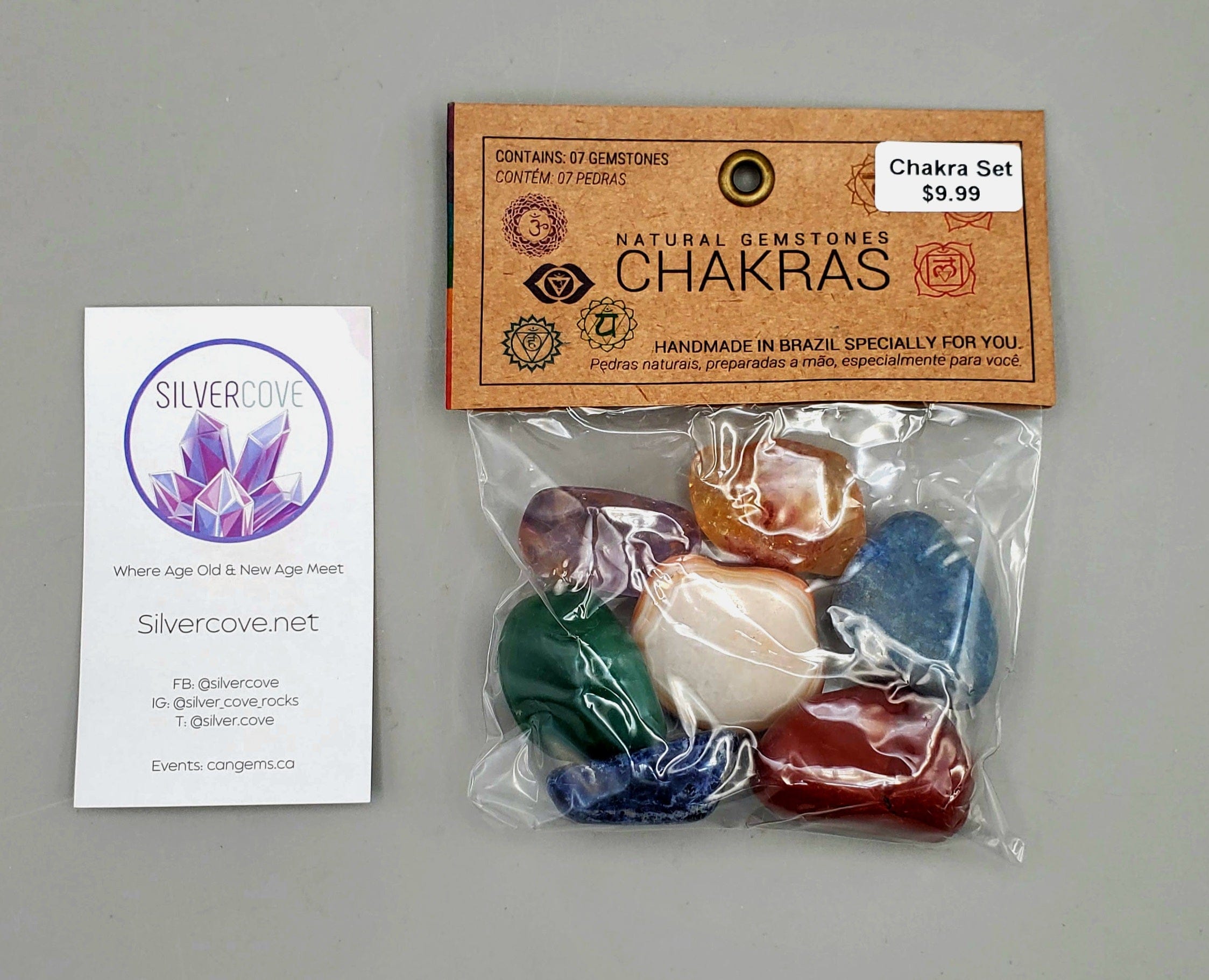 7 Chakra Healing Stones Set - Natural Gemstone Collection for Meditation, Yoga & Energy Balancing - Perfect for Spiritual Healing & Home Decor