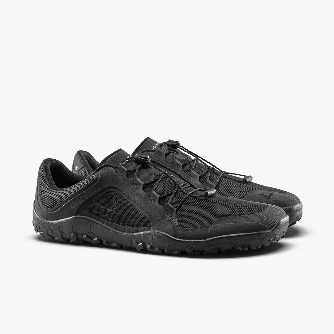 Vivobarefoot Men's Primus Trail FG 3.5 Barefoot Shoes - Lightweight Hiking & Running Shoes for Natural Movement - Perfect for Trail Running, Hiking, and Outdoor Adventures
