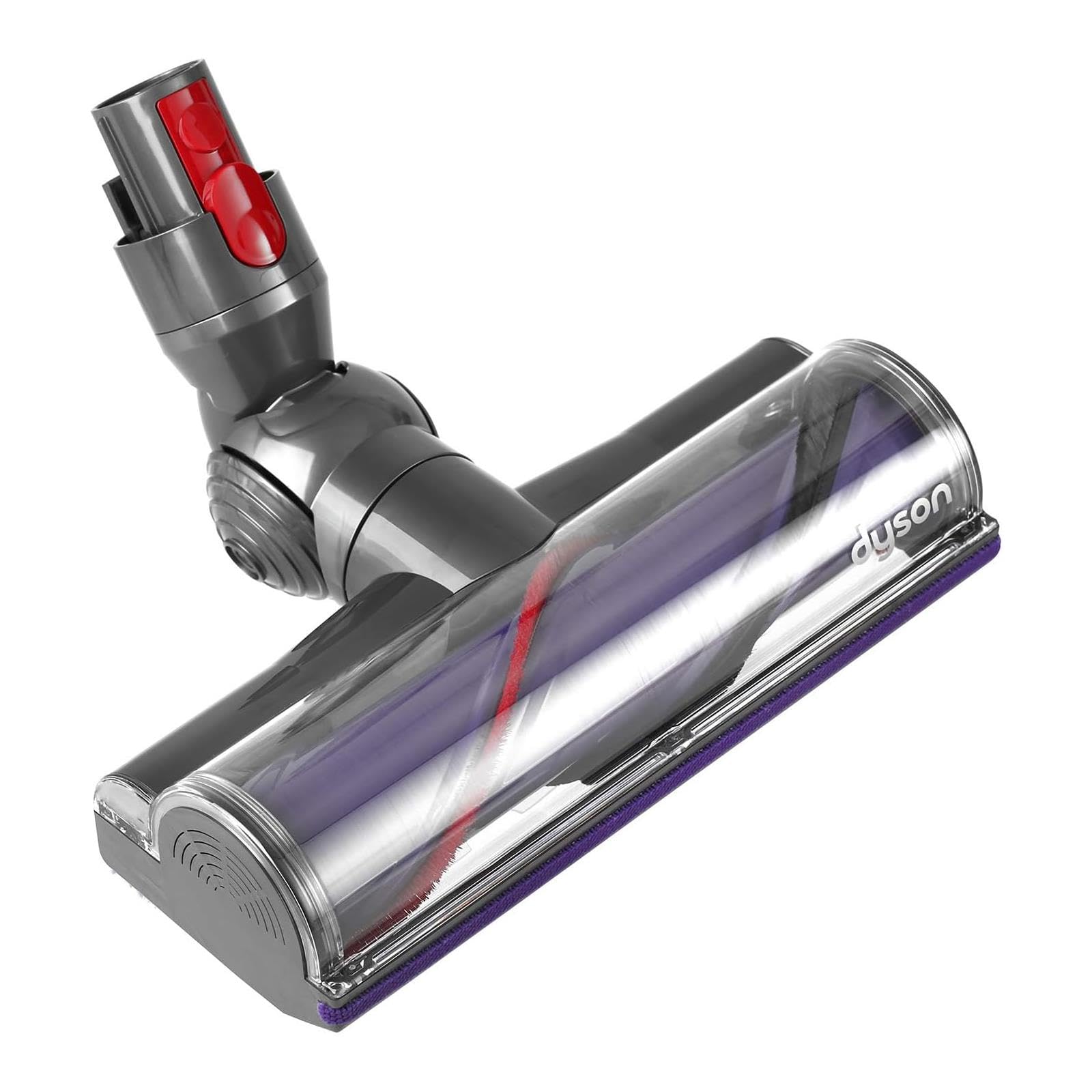 Dyson V10 (SV12) Cyclone Cordless Vacuum Cleaner with Direct Drive Cleaner Head & Turbine Floor Tool - Lightweight Powerful Stick Vacuum for Pet Hair, Hardwood Floors & Carpet Cleaning (Grey & Purple)