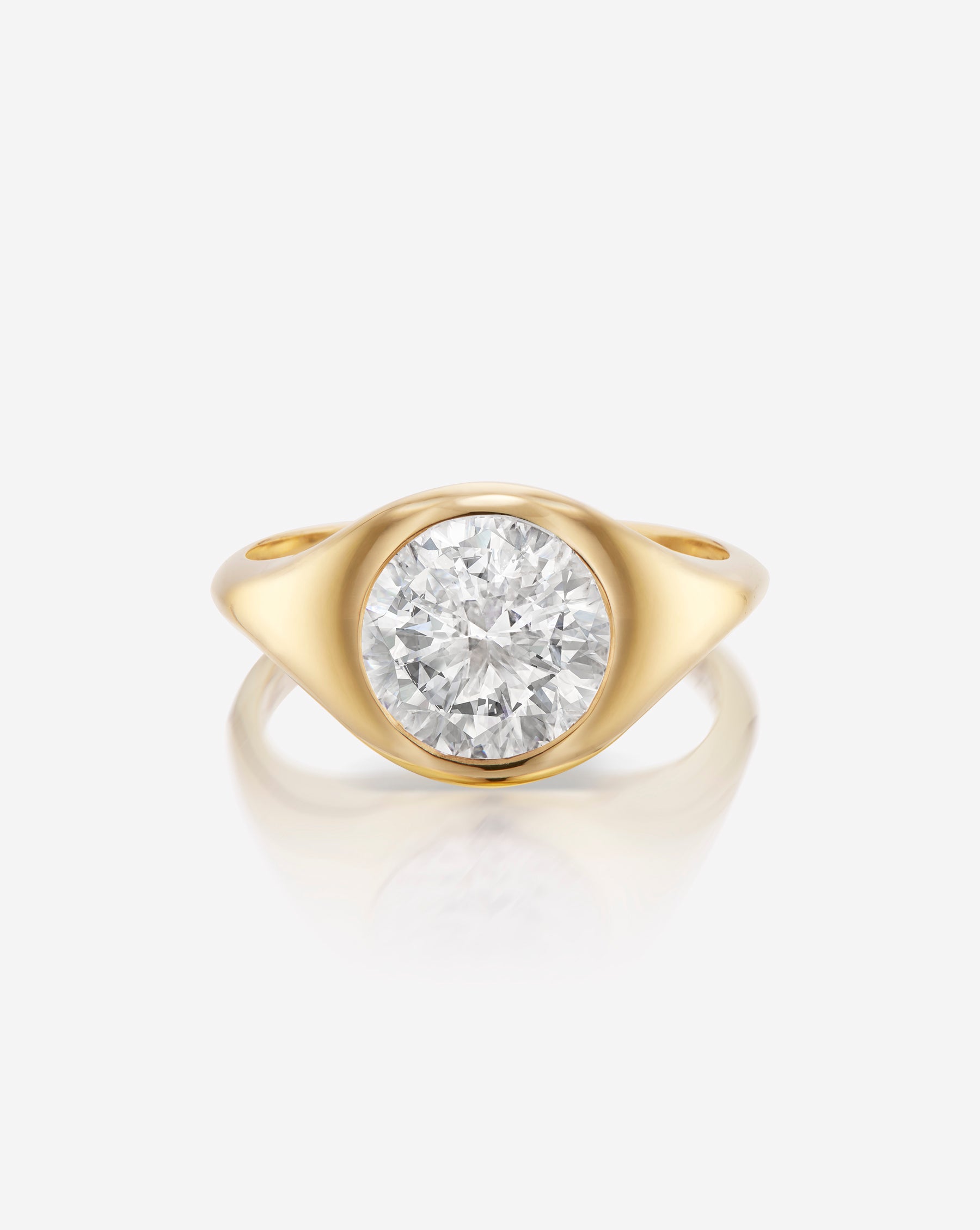 4.17 Carat Lab Grown Old European Cut Diamond - Vintage Inspired Engagement Ring Center Stone for Wedding & Anniversary Jewelry