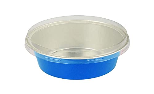Blue w/ Flat Lid