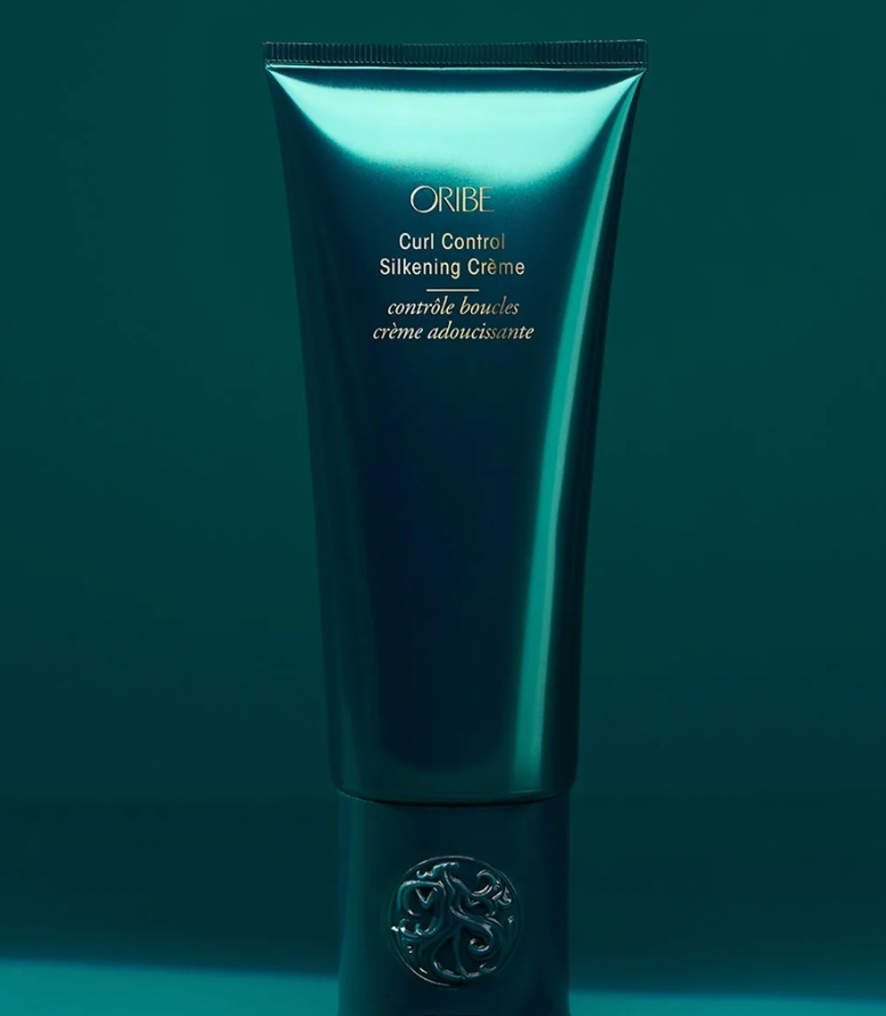 Oribe Curl Control Silkening Creme for Curly Hair - Hydrating & Frizz Control Styling Cream with Argan Oil - Perfect for Daily Curl Definition & Smoothing