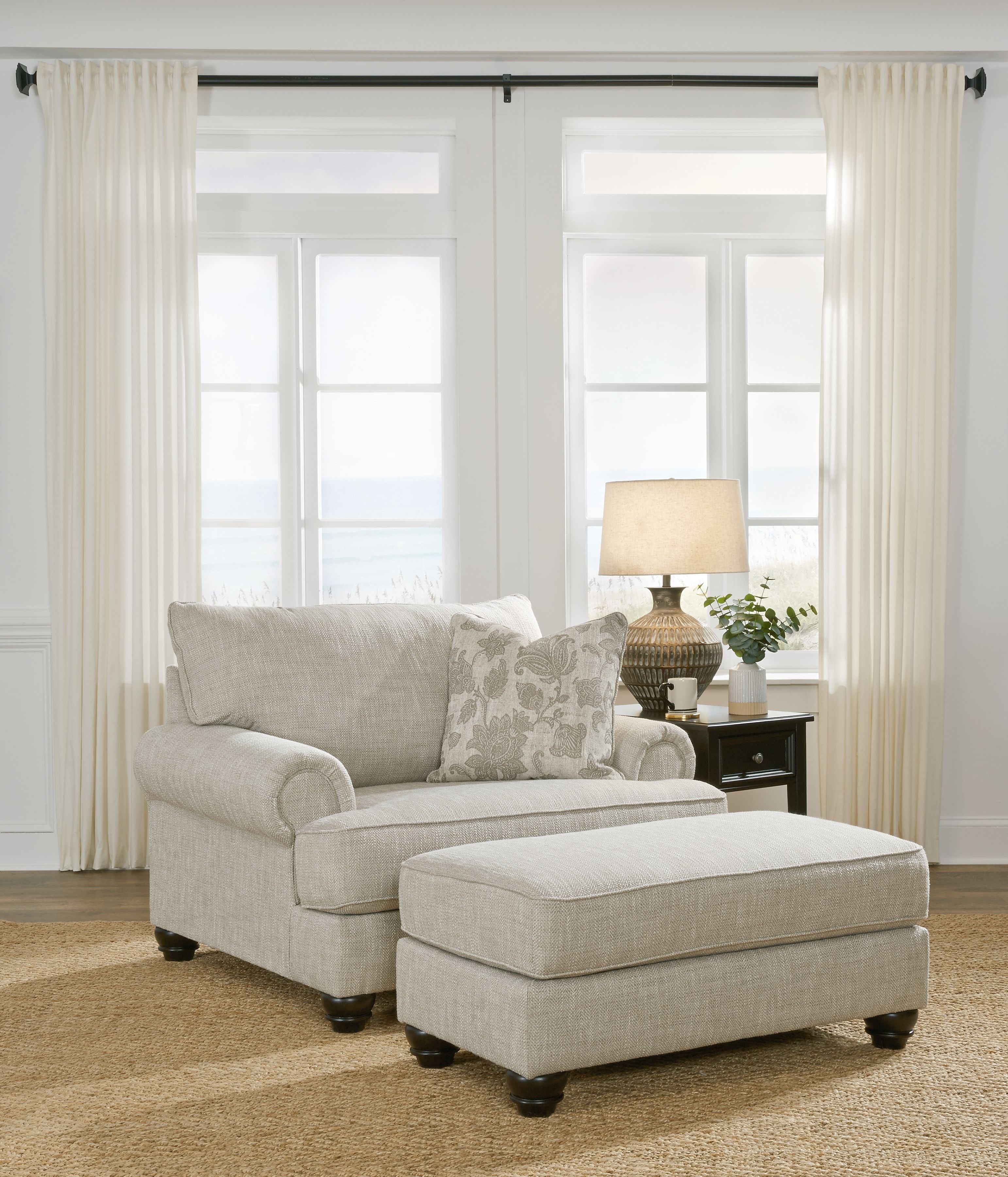Asanti 3-Piece Living Room Furniture Set - Modern Sofa, Loveseat & Coffee Table for Cozy Home Decor | Perfect for Small Spaces, Apartments & Family Gatherings