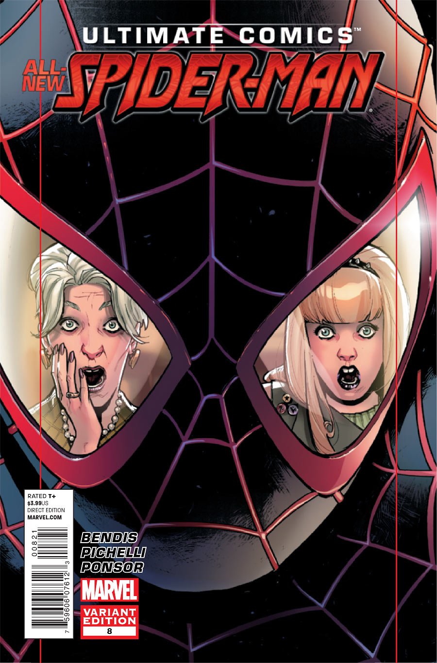 Ultimate Comics Spider-Man Vol.2 #8 Pichelli Variant - Rare Collectible Marvel Comic Book for Superhero Fans | Perfect for Display, Gifts & Comic Collections