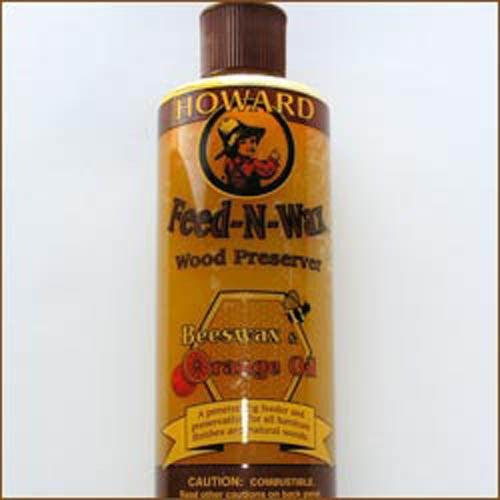 Feed N Wax 8 oz - Wood Polish & Conditioner for Furniture, Floors & Cabinets - Natural Beeswax & Orange Oil Formula - Restores Shine & Protects Wood - Ideal for Home, Office & DIY Woodworking Projects