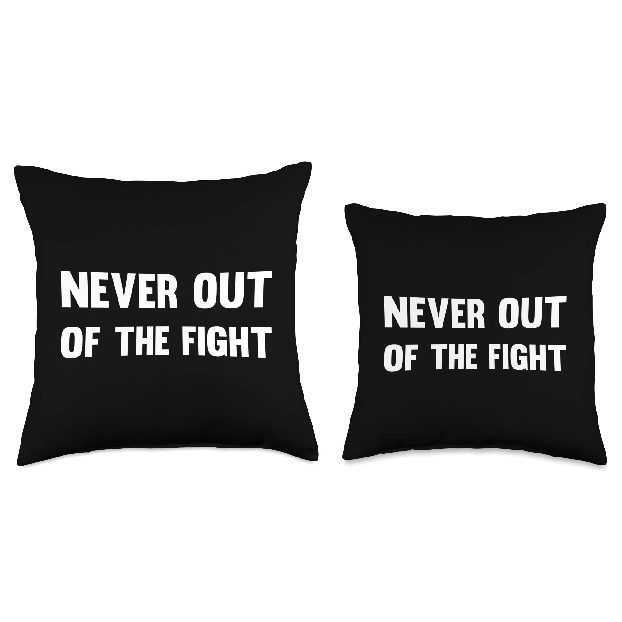 Motivational Workout Fitness Sports Throw Pillow 18x18 Inch - Inspirational Gym Home Decor for Athletes & Fitness Enthusiasts - Perfect for Couches, Beds, Workout Rooms & Yoga Studios