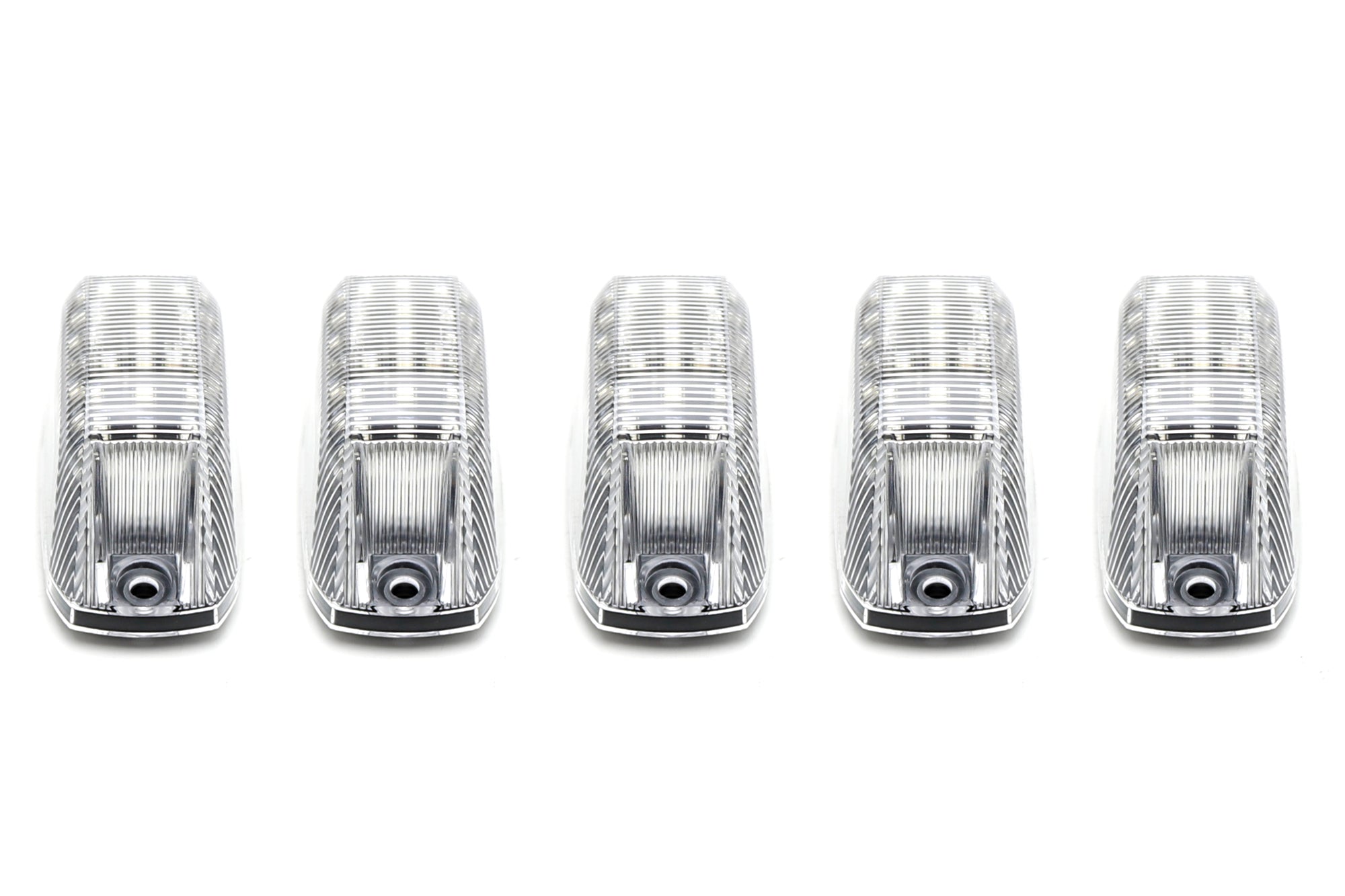 Clear Lens Full LED High Roof Cab Clearance Marker Lights for RAM ProMaster Van - Enhanced Visibility & Safety for Night Driving & Off-Road Adventures