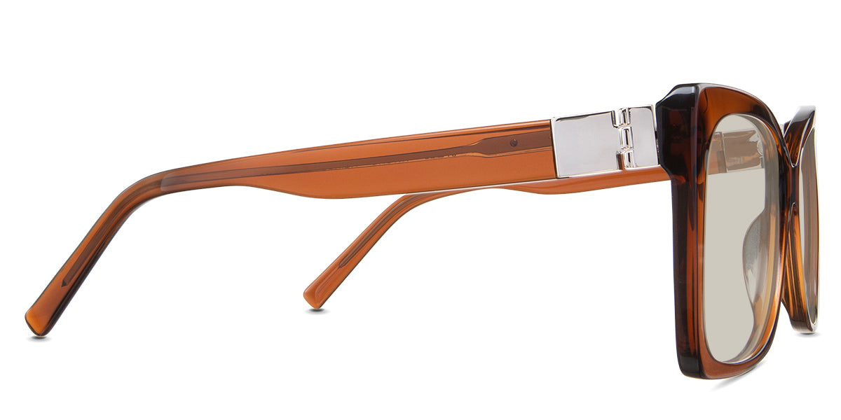 Ella Women's Prescription Tinted Glasses - Stylish & UV Protection - Perfect for Driving, Reading & Outdoor Activities