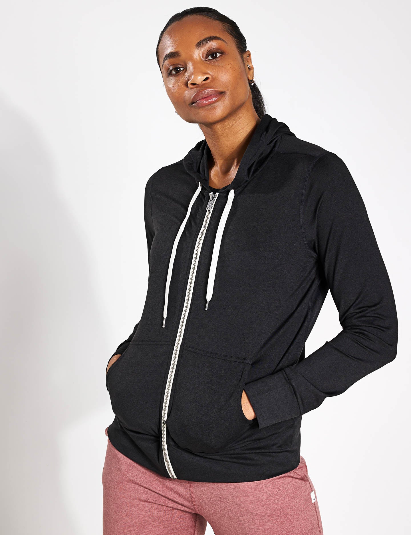 Halo Performance Hoodie 2.0 - Black Heather | Moisture-Wicking Athletic Pullover for Men & Women | Gym, Running & Outdoor Workouts