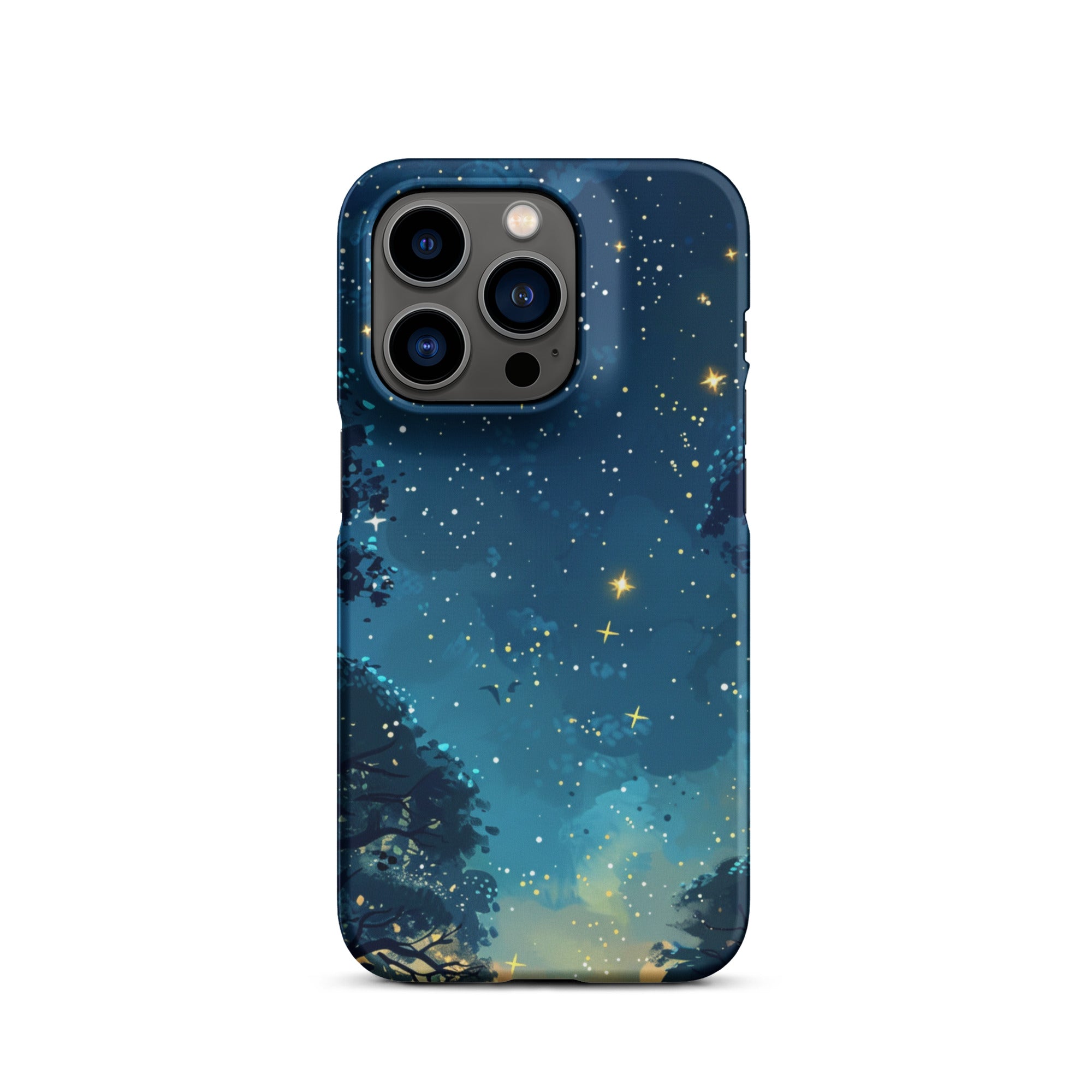 Premium Galaxy Snap Case for iPhone 14/13/12/11 Pro Max - Slim Protective Phone Cover with Anti-Scratch Design | Perfect for Everyday Use, Travel & Outdoor Activities