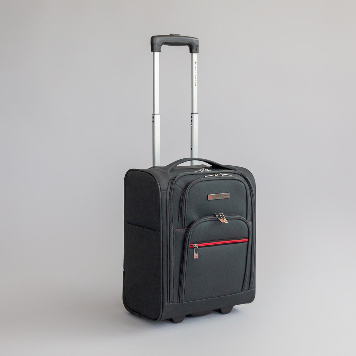 Air Canada Indigo Lite 16 Inch Underseat Carry-On Luggage - Compact Spinner Suitcase for Air Travel, Perfect for Short Trips & Business Travel