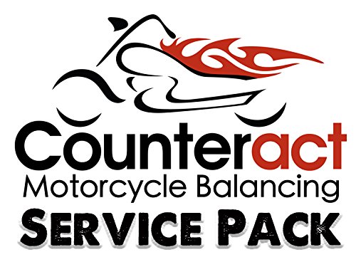 Counteract MKSP3 Motorcycle Tire Balancing Beads - 20 Pack of 3oz Pre-Measured Beads with Vortex Valve Caps & Cores for Smooth Ride | Perfect for Harley, Sport Bikes & Off-Road Adventures