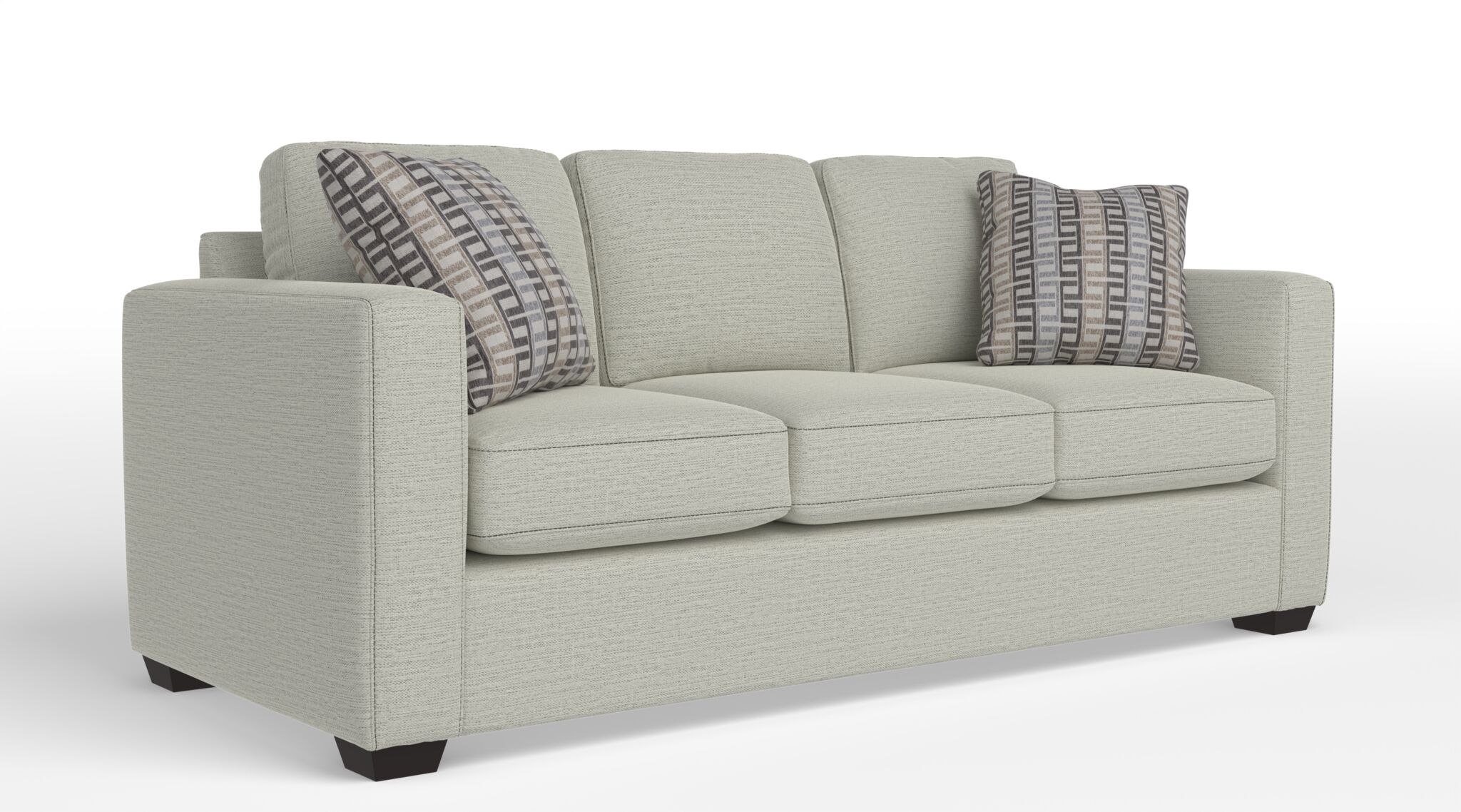 Caleb Queen Size Sofa Bed with Innerspring Mattress - Convertible Sleeper Sofa for Small Spaces, Comfortable Guest Bed, Safari Cream | Perfect for Apartments, Living Rooms & Home Offices