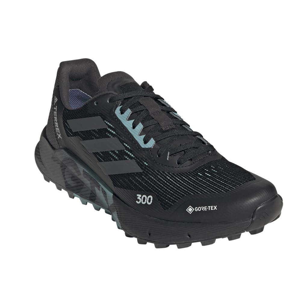 Adidas Women's Terrex Agravic Flow 2 GTX Waterproof Trail Running Shoes - Black - Size 11 M - Perfect for Hiking & Outdoor Adventures