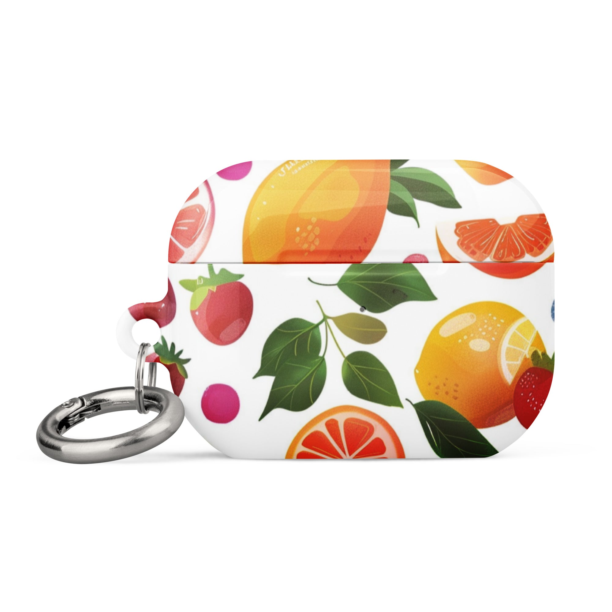 Stylish AirPods Case with Cute Fruit Design - Durable Protective Cover for AirPods 1/2/3 & Pro - Perfect for School, Work, Gym & Travel Accessories