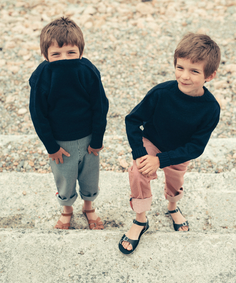Kids' Original Tan Sandals by Saltwater - Comfortable Beach & Summer Shoes for Boys & Girls