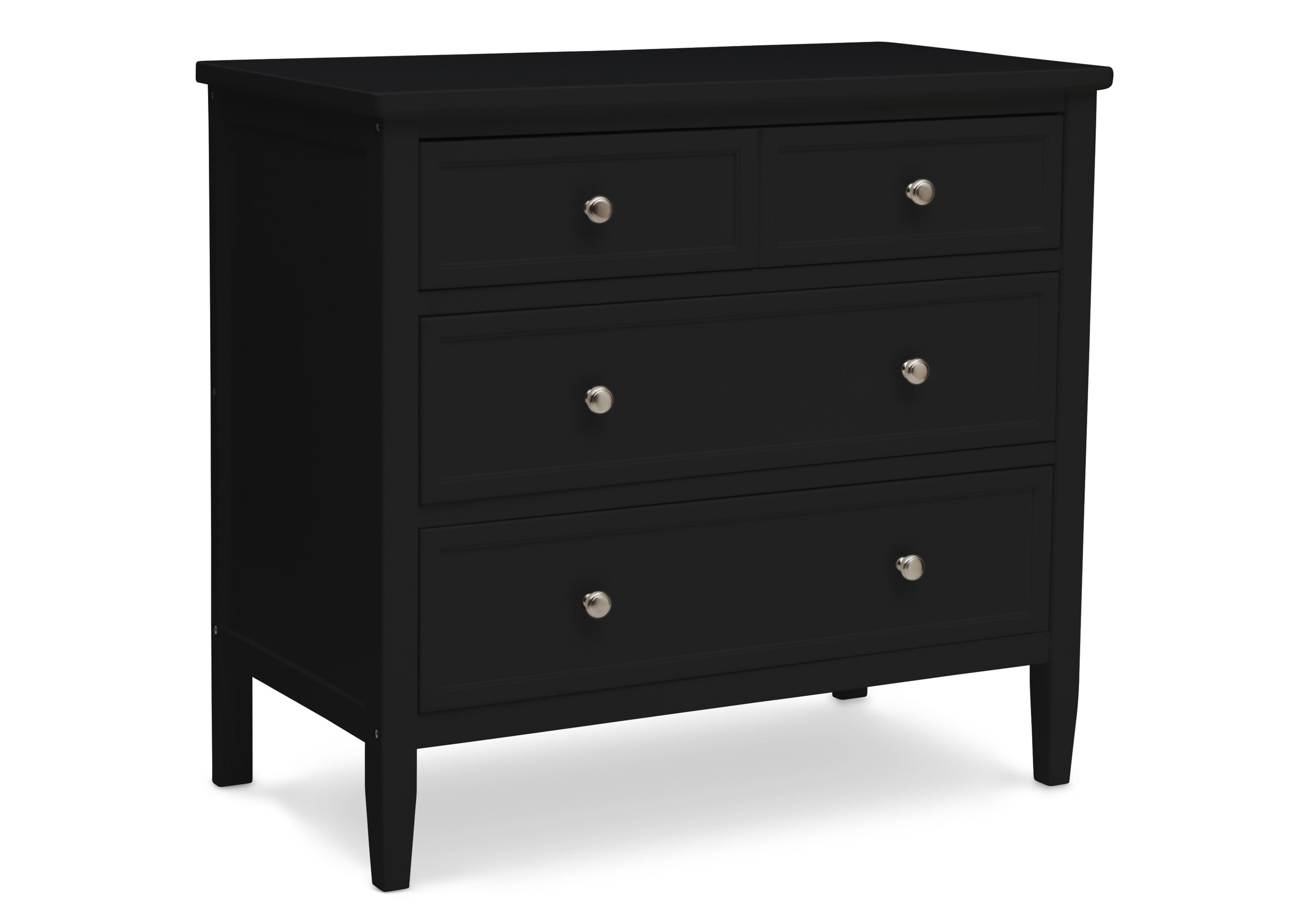 Epic 3 Drawer Dresser with Interlocking Drawers - Sturdy Wooden Chest of Drawers for Bedroom, Nursery & Closet Organization | Perfect for Home Storage & Space Saving