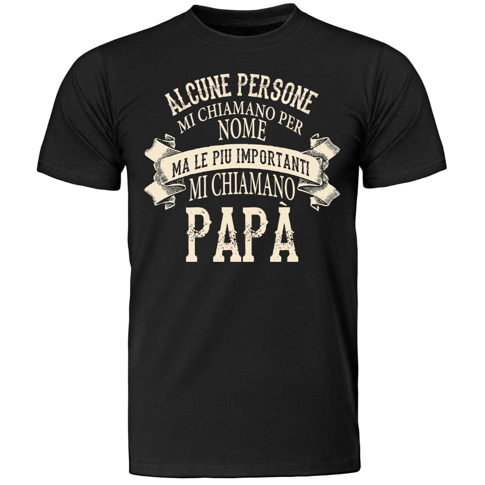 Funny Dad T-Shirt Gift for Father's Day - 'Some Call Me by Name, Only One Calls Me Dad' Short Sleeve Tee - Perfect for Father's Day Gifts, Dad Jokes & Casual Wear