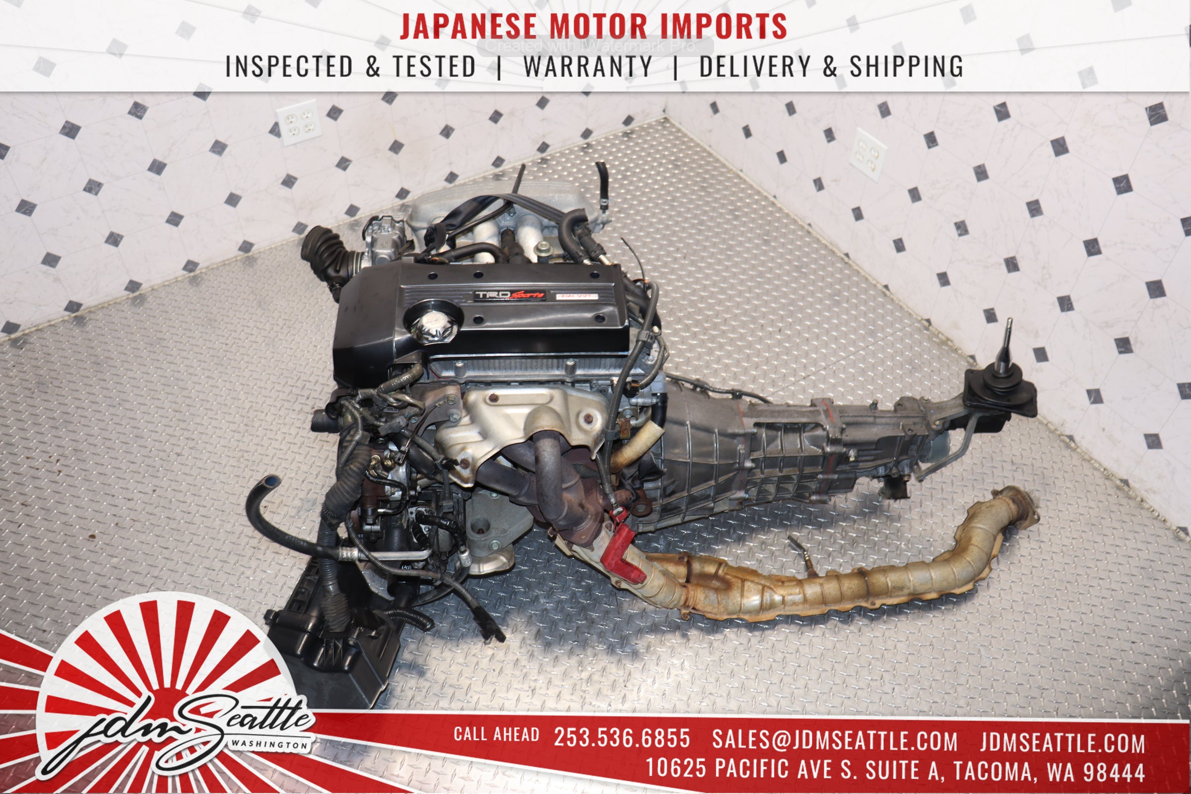 JDM BEAMS 3SGE TOYOTA ALTEZZA IS300 VVTI Engine with 6-Speed Manual Transmission - Performance Upgrade for Racing & Drifting