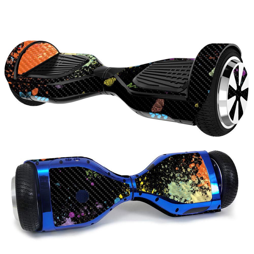 MightySkins Carbon Fiber Hoverboard Skin - Durable & Easy to Apply | for Ultra Hoverboard Protection