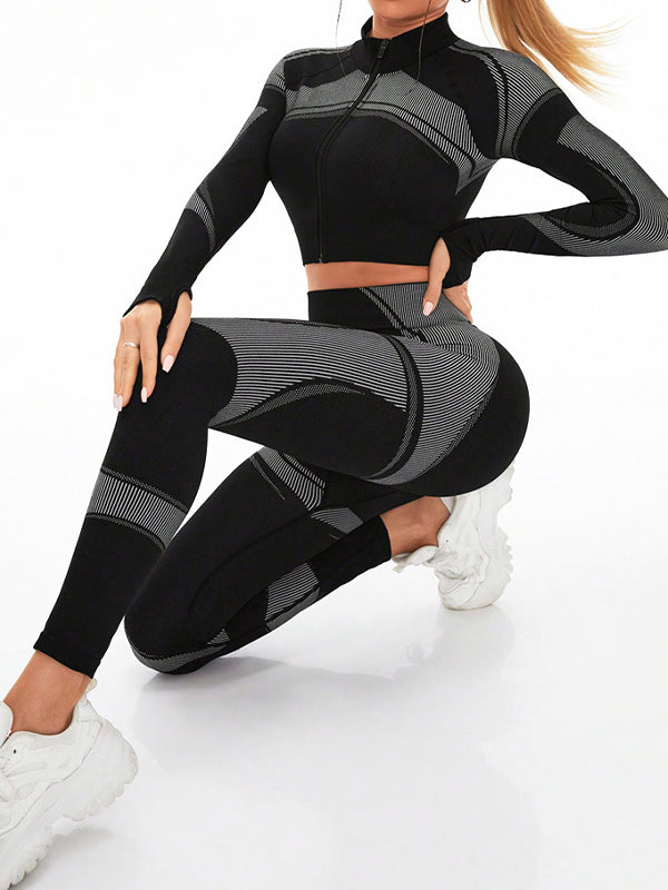 ZASUWA Women's High Waist Scrunch Butt Seamless Yoga Pants - Elastic Workout Leggings for Running, Gym & Lounge - Quick Dry Tracksuit for Women