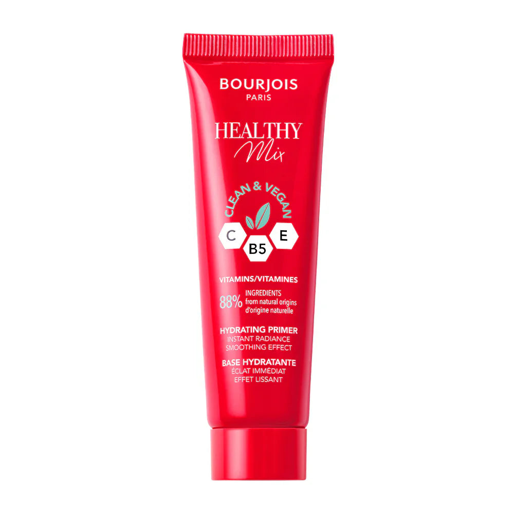 Bourjois Healthy Mix Clean Primer - Hydrating & Smoothing Face Makeup Base for Flawless Skin | Perfect for Daily Wear & Special Occasions